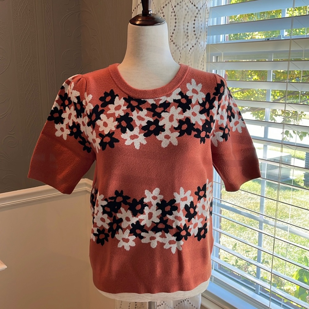 Maeve from Anthropology Short Sleeved Sweater.